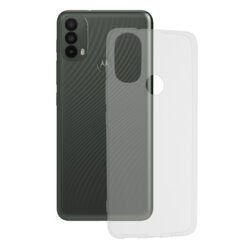 Husa Motorola Moto E40 Techsuit Clear Silicone, transparenta