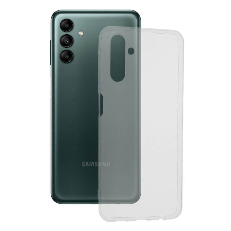 Husa Samsung Galaxy A04s Techsuit Clear Silicone, transparenta