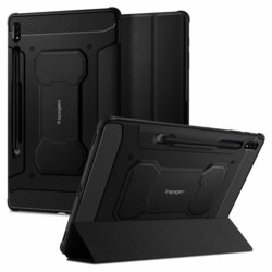 Husa Samsung Galaxy Tab S8 Spigen Rugged Armor Pro, negru