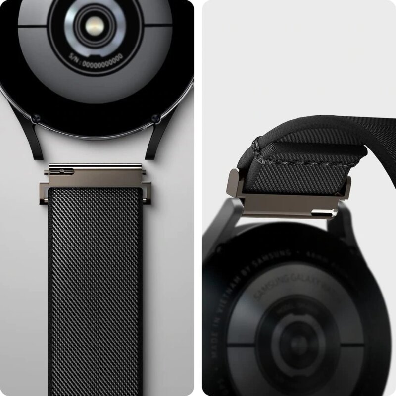 Curea Amazfit Bip U Spigen Lite Fit, negru