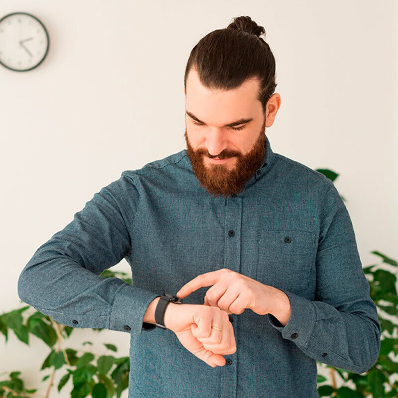 Curea Amazfit GTS Spigen Lite Fit, negru