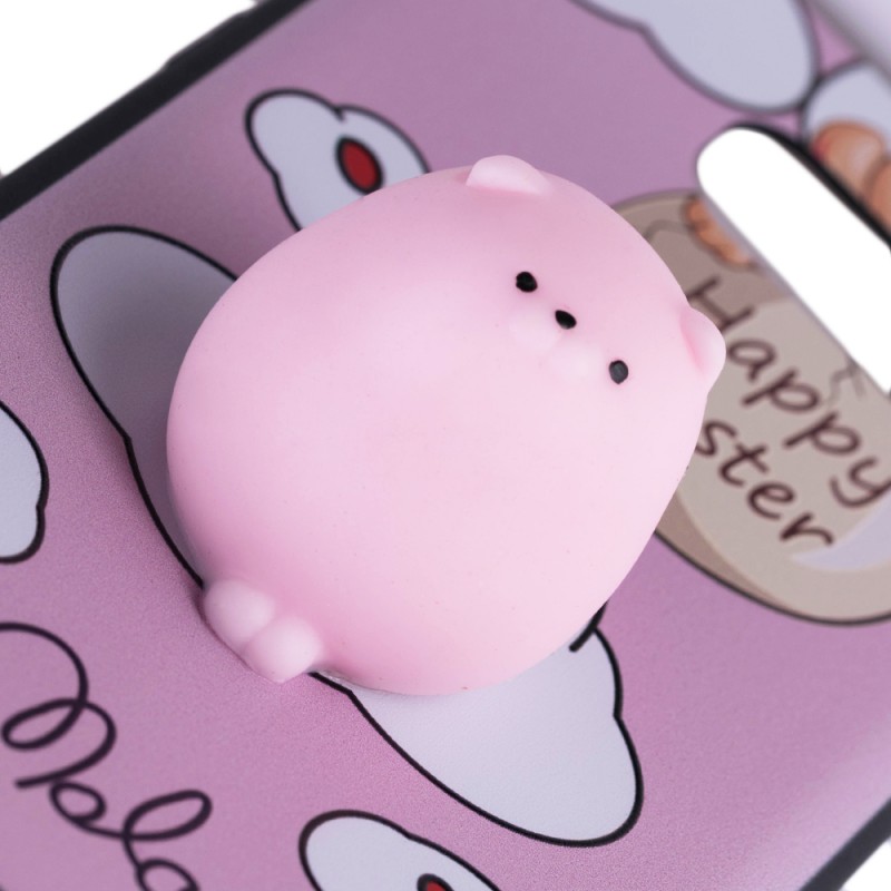 Husa Anti-Stres Huawei P10 Lite 3D Bubble - Easter Bunny