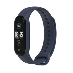 [Pachet husa + curea] Xiaomi Mi Band 6 Techsuit, albastru inchis, W013