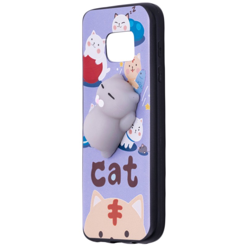 Husa Anti-Stres Samsung Galaxy S6 G920 3D Bubble - Cats