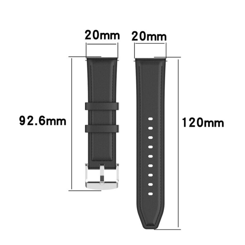 Curea Huawei Watch GT 3 Pro 43mm Techsuit, negru, W007
