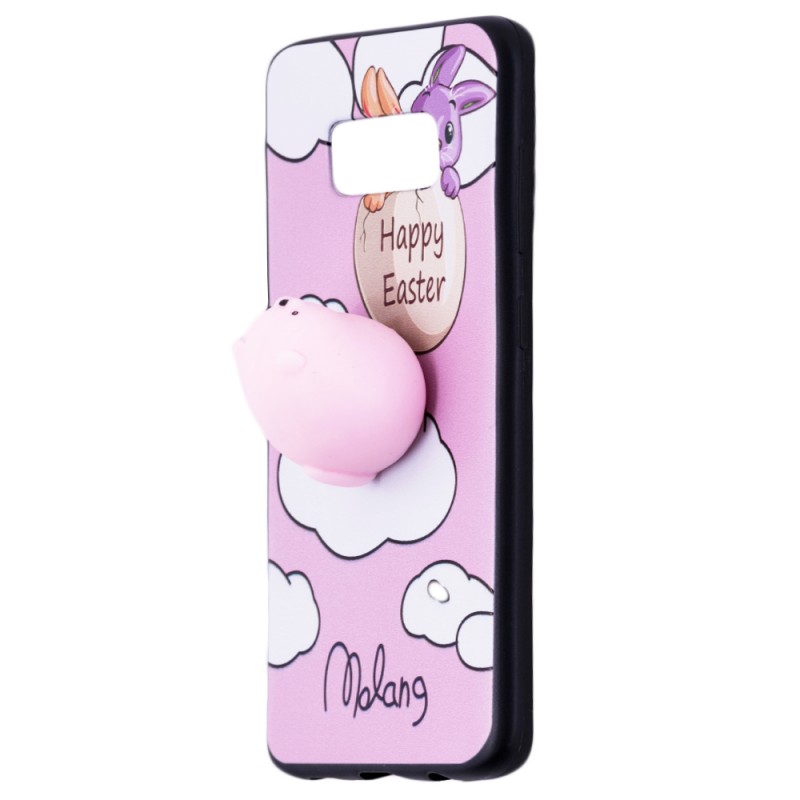 Husa Anti-Stres Samsung Galaxy S8+, Galaxy S8 Plus 3D Bubble - Easter Rabbit