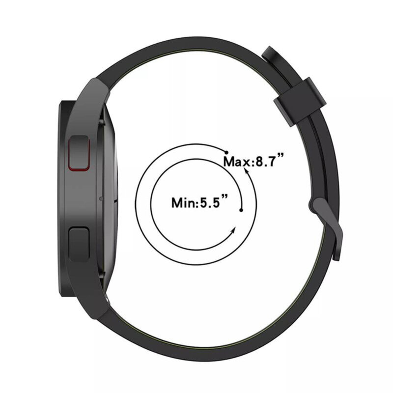 Curea Samsung Galaxy Watch5 40mm Techsuit, negru, W002