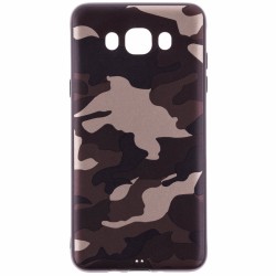 Husa Samsung Galaxy J7 2016 J710 Army Camouflage - Brown