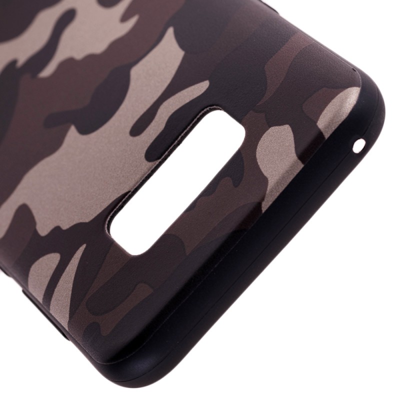 Husa Samsung Galaxy S8+, S8 Plus Army Camouflage - Brown