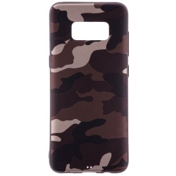 Husa Samsung Galaxy S8 Army Camouflage - Brown