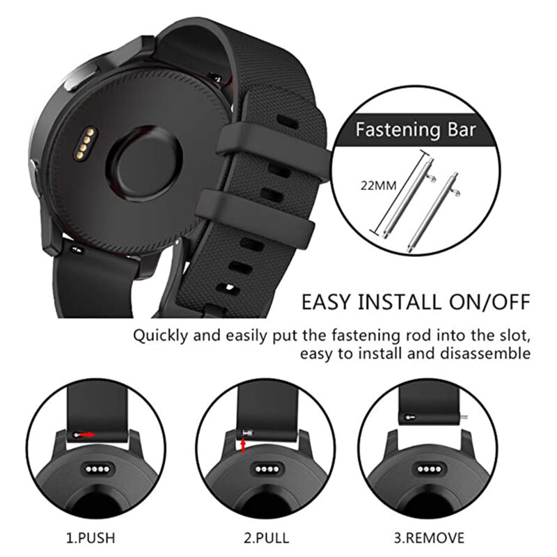 Curea Mobvoi TicWatch Pro S Techsuit, negru, W006 