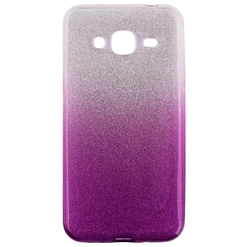 Husa Samsung Galaxy J3 2016 Gradient Color TPU Sclipici - Mov