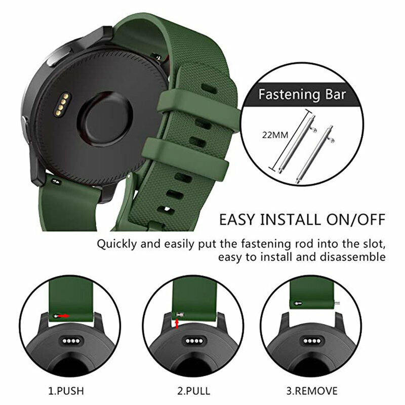 Curea Honor Watch ES Techsuit, verde, W006