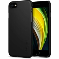Husa iPhone 8 Spigen Thin Fit - Black