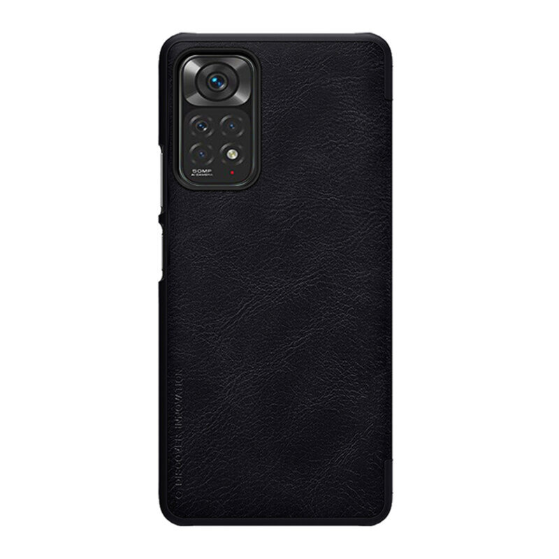 Husa Xiaomi Redmi Note 11S Nillkin QIN Leather, negru