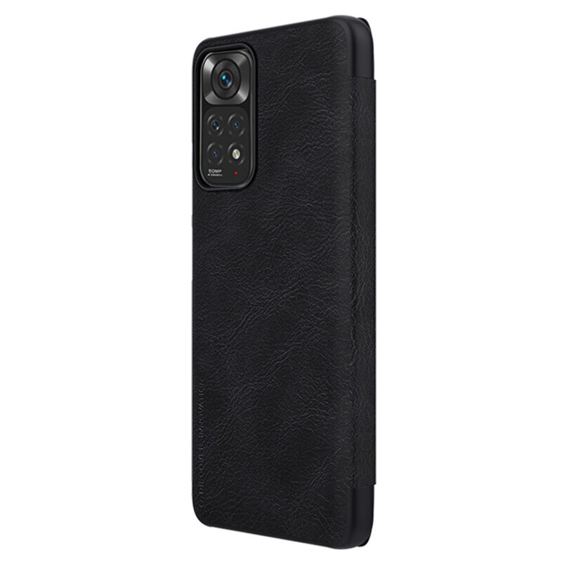 Husa Xiaomi Redmi Note 11S Nillkin QIN Leather, negru
