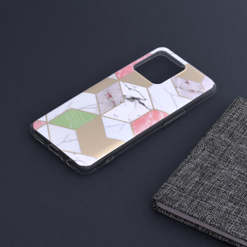 Husa Oppo Reno5 Lite Techsuit Marble, mov