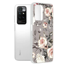 Husa Xiaomi Redmi 10 2022 Techsuit Marble, Bloom of Ruth Gray