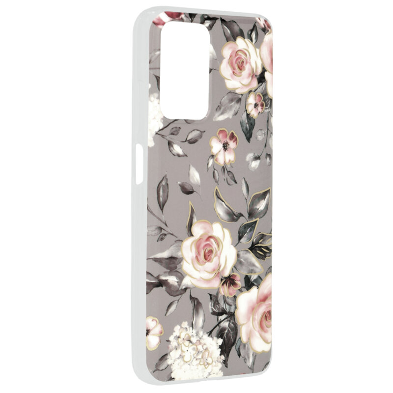 Husa Xiaomi Redmi 10 2022 Techsuit Marble, Bloom of Ruth Gray
