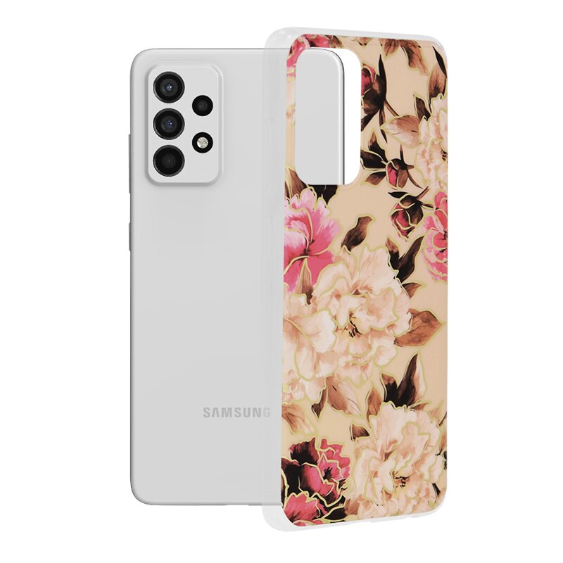 Husa Samsung Galaxy A52 5G Techsuit Marble, Mary Berry Nude