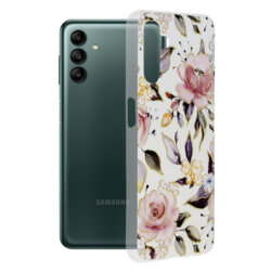 Husa Samsung Galaxy A04s Techsuit Marble, Chloe White