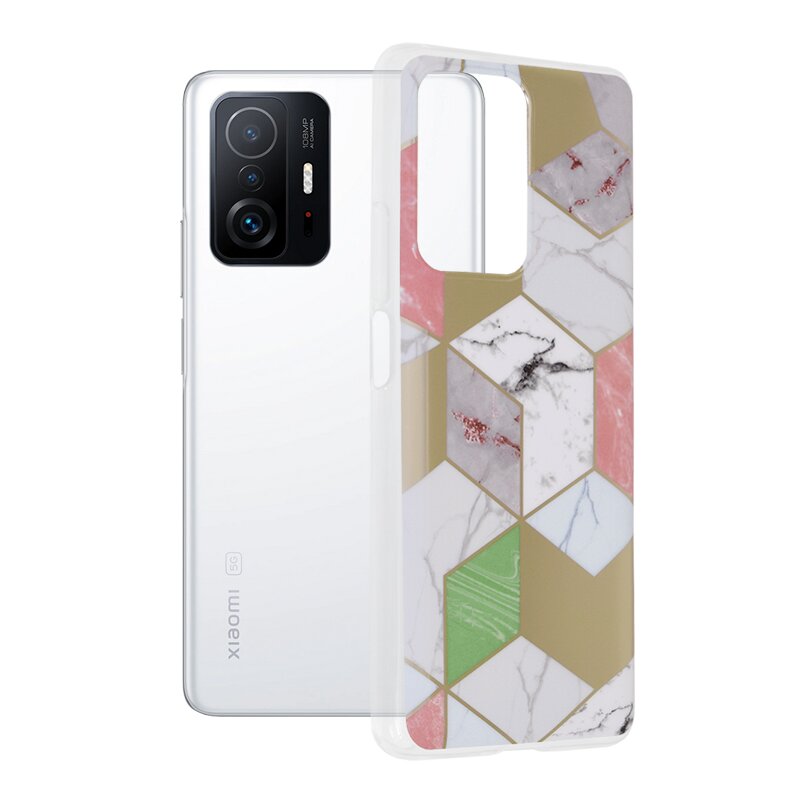 Husa Xiaomi 11T Pro Techsuit Marble, mov
