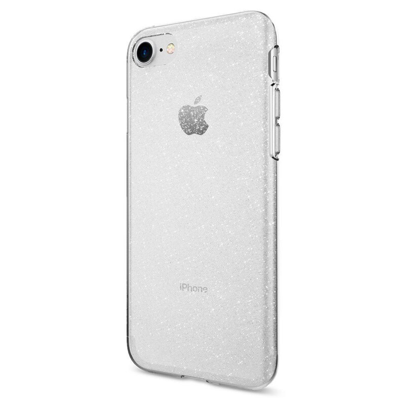 Husa iPhone 8 Spigen Liquid Crystal - Glitter - Crystal Quartz