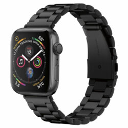 Curea Apple Watch SE 2 (2022) 44mm Spigen Modern Fit, negru