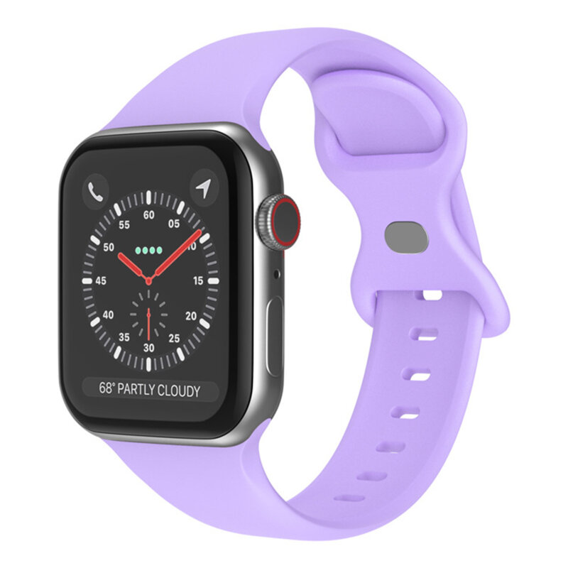 Curea Apple Watch 7 41mm Techsuit, violet, W031