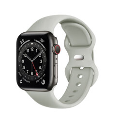 Curea Apple Watch SE 40mm Techsuit, gri, W031