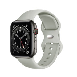 Curea Apple Watch 4 44mm Techsuit, gri, W031