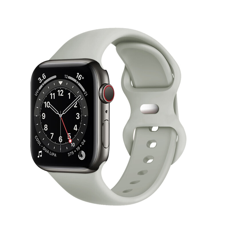 Curea Apple Watch 4 44mm Techsuit, gri, W031