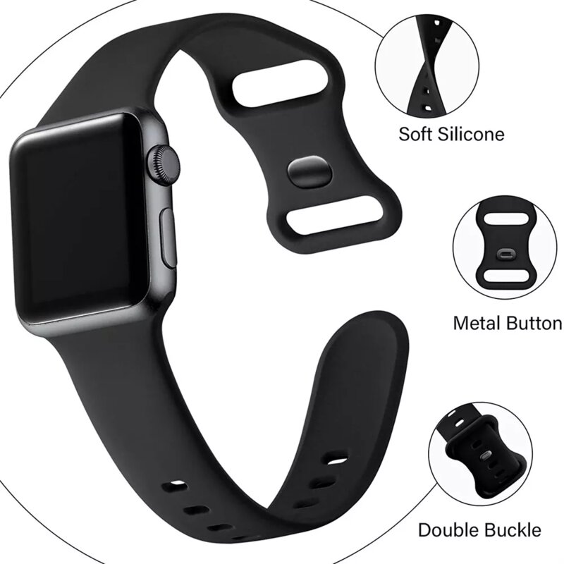 Curea Apple Watch 7 45mm Techsuit, gri, W031