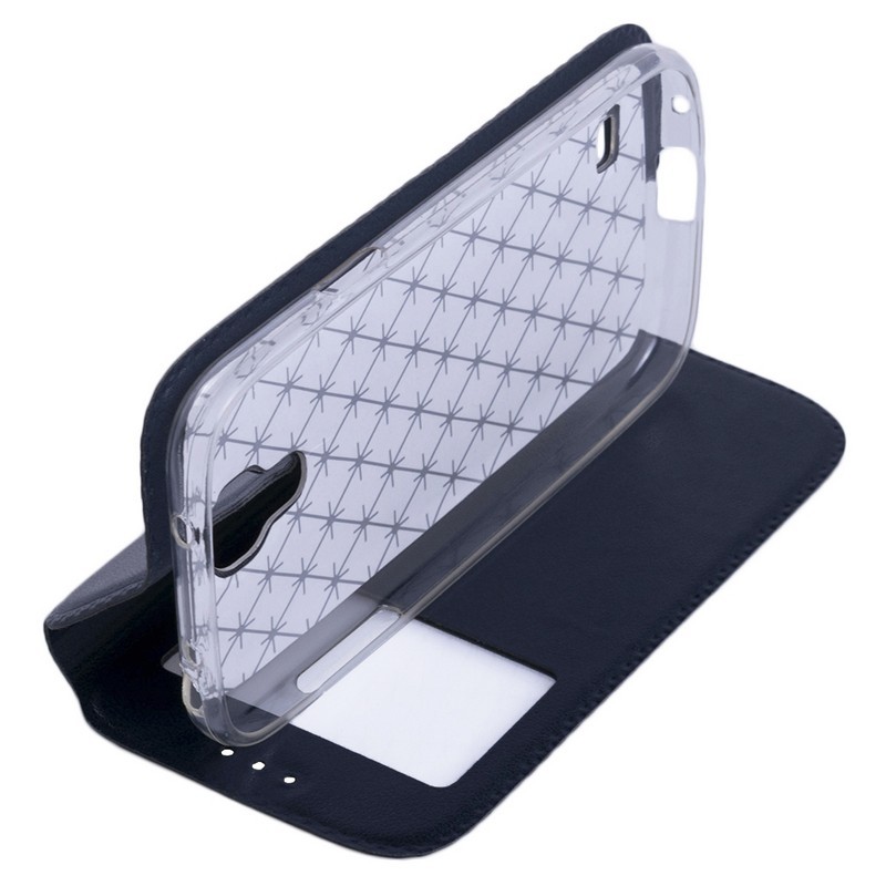 Husa Samsung Galaxy S4 Mini i9190 Flip IceEvo Albastru