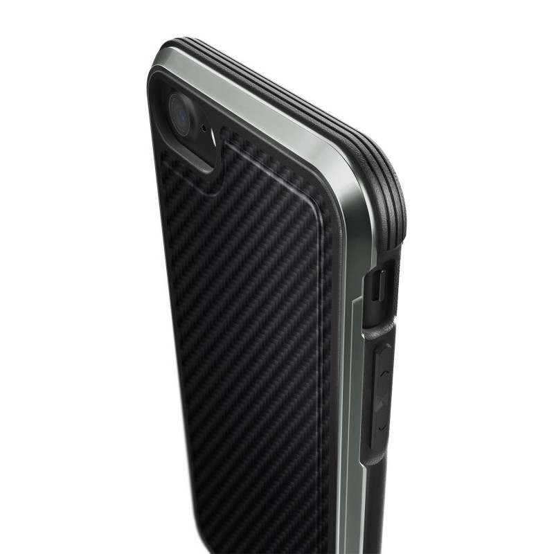 Husa Apple iPhone 7 X-Doria Defense Lux - Black Carbon