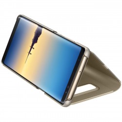 Husa Originala Samsung Galaxy Note 8 Clear View Cover Auriu