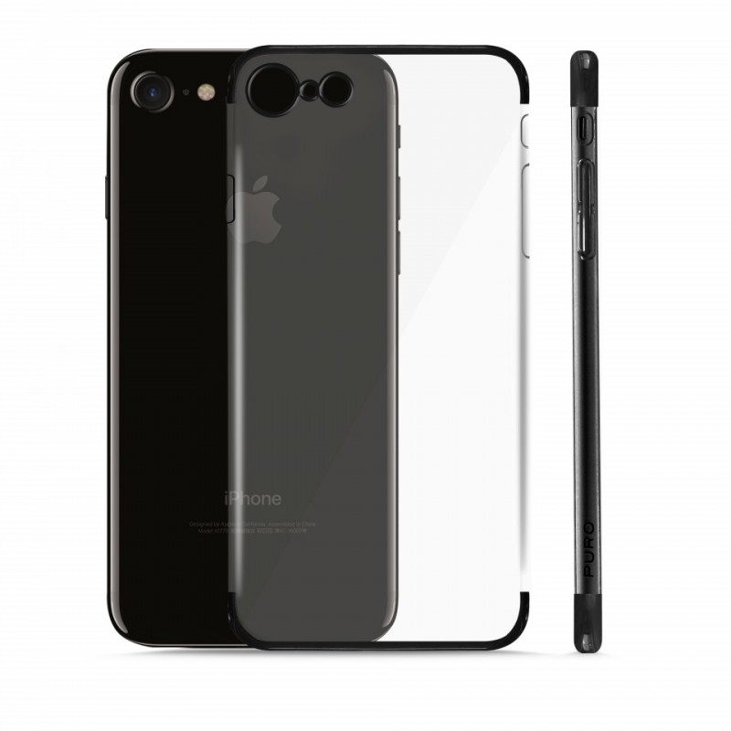 Husa Apple iPhone 7 Puro Verge Crystal - Negru
