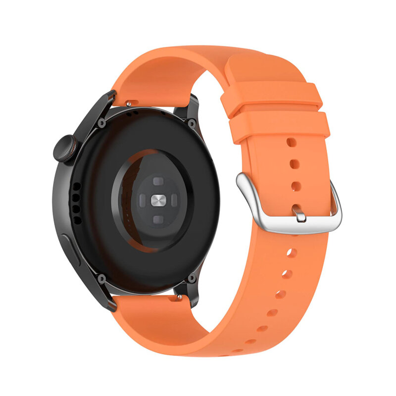 Curea Fossil Gen 5E 22mm Techsuit, portocaliu, W001