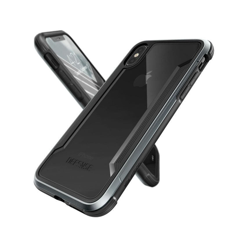 Husa Apple iPhone X, iPhone 10 X-Doria Defense Shield - Black