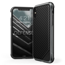 Husa Apple iPhone X, iPhone 10 X-Doria Defense Lux - Black Carbon