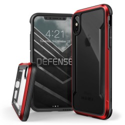 Husa Apple iPhone X, iPhone 10 X-Doria Defense Shield - Red