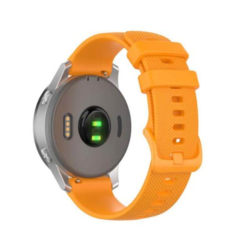 Curea Garmin vivoactive 3 Music Techsuit, portocaliu, W006