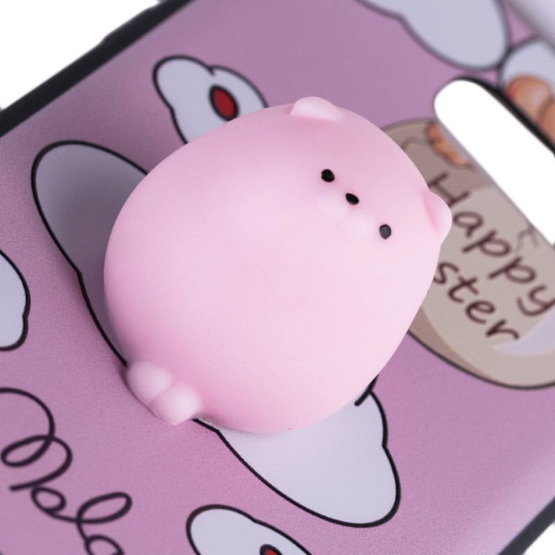 Husa Anti-Stres Samsung Galaxy J5 2017 J530, Galaxy J5 Pro 2017 3D Bubble - Easter Bunny