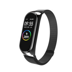 [Pachet husa + curea] Xiaomi Mi Band 6 Techsuit, negru, W019