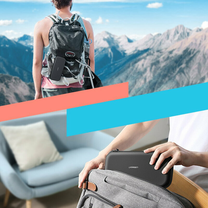 Husa Nintendo Switch OLED Model Ugreen, negru, 50974 