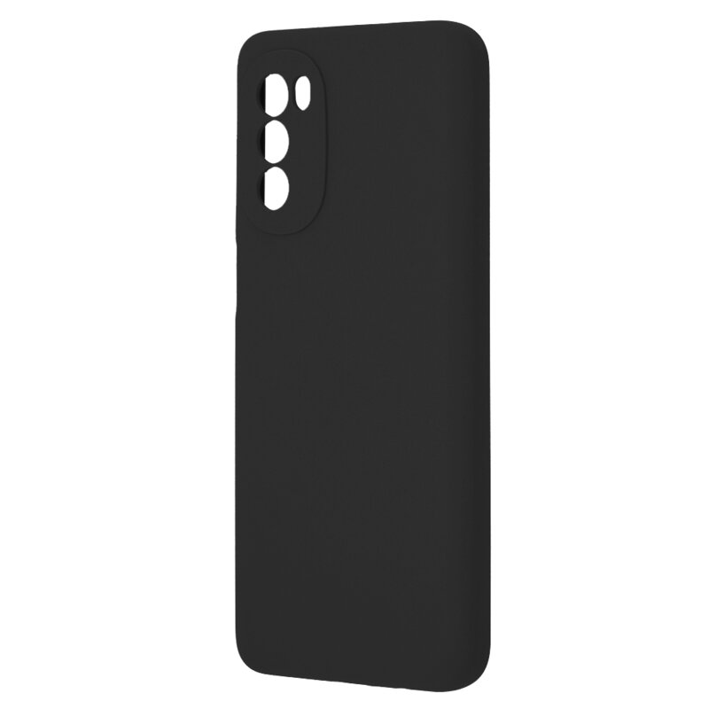 Husa Motorola Moto G82 5G Techsuit Soft Edge Silicone, negru
