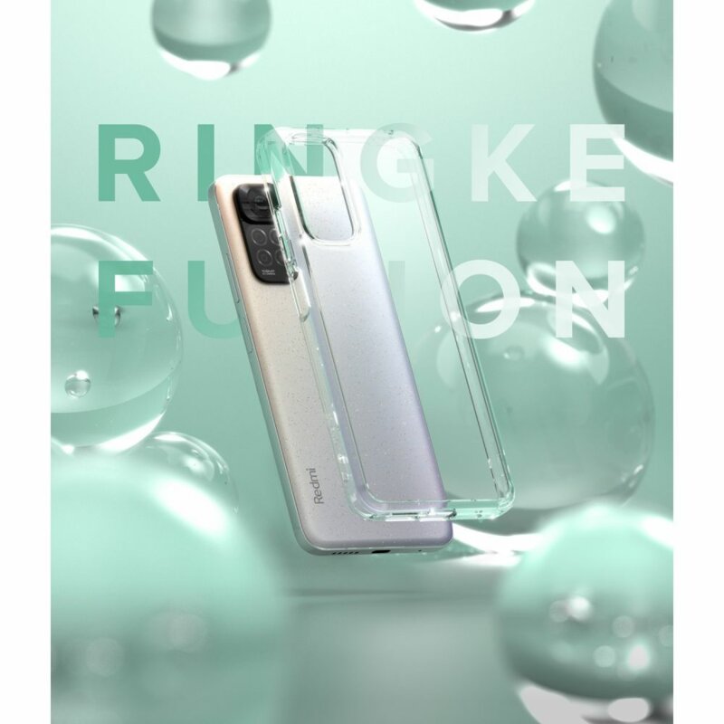 Husa Xiaomi Redmi Note 11S Ringke Fusion, transparenta