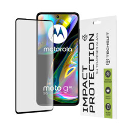Folie sticla Motorola Moto G82 5G Techsuit 111D Full Glue Full Cover, negru
