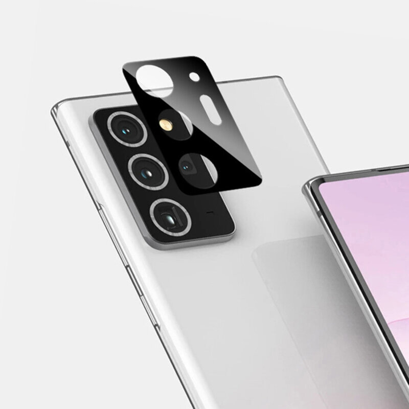 Folie camera Samsung Galaxy Note 20 Ultra 5G Techsuit Full Glass, negru