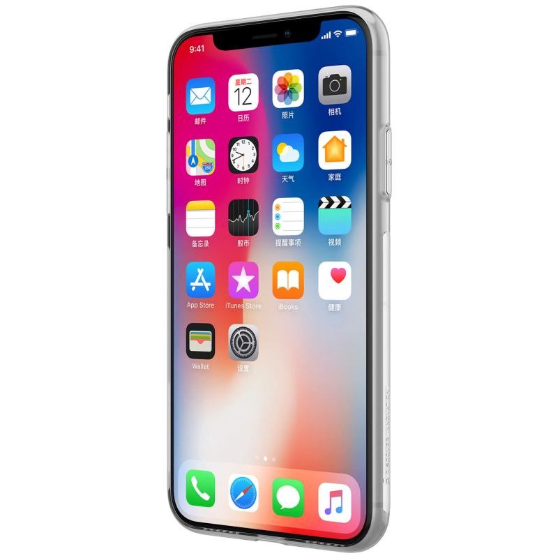 Husa Apple iPhone X, iPhone 10 Nillkin Nature, transparenta
